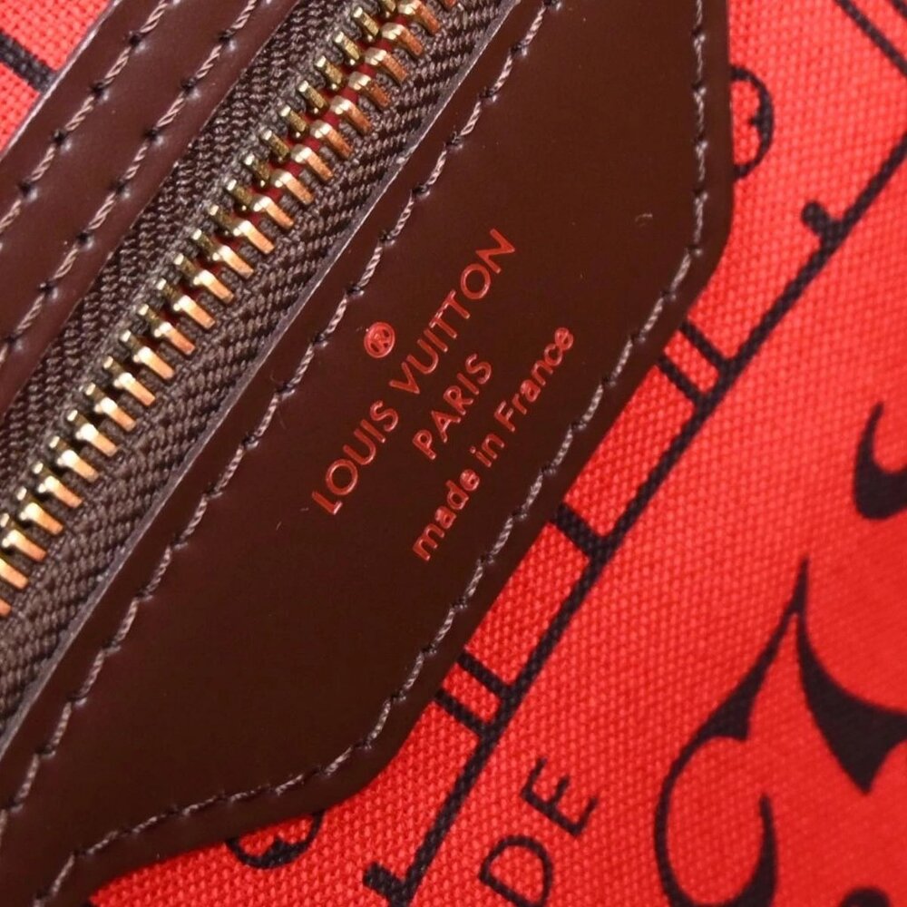 Louis Vuitton Damier Neverfull PM Tote Handbag N51109 - Picture 9 of 10